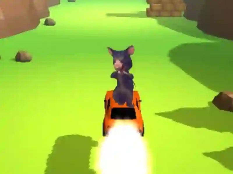 Gioco Gara di auto volanti Ratomilton in linea Gioco Gara di auto volanti Ratomilton in linea