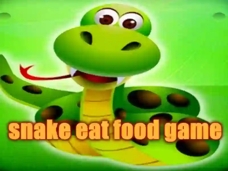 Gioco Il serpente mangia il gioco del cibo in linea