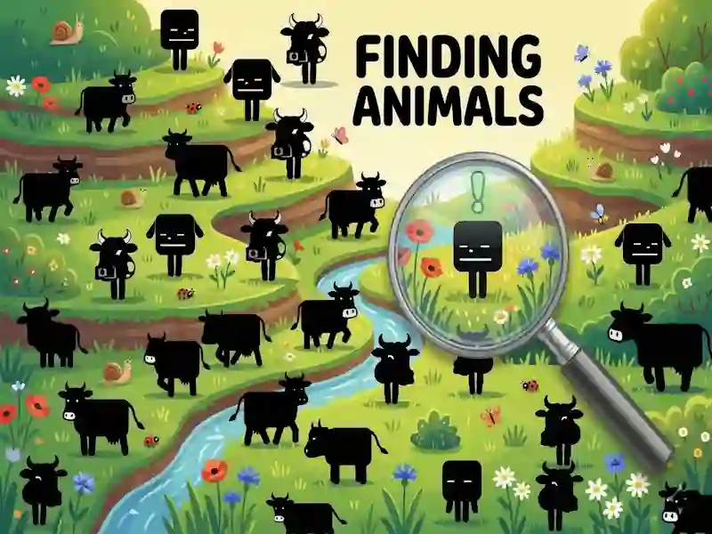 Gioco Finding Animals in linea