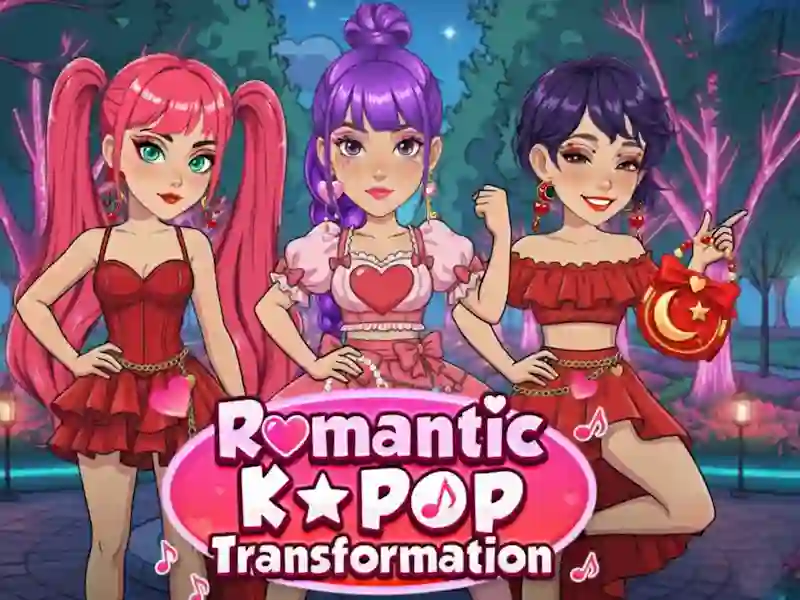 Gioco Trasformazione romantica K-Pop in linea