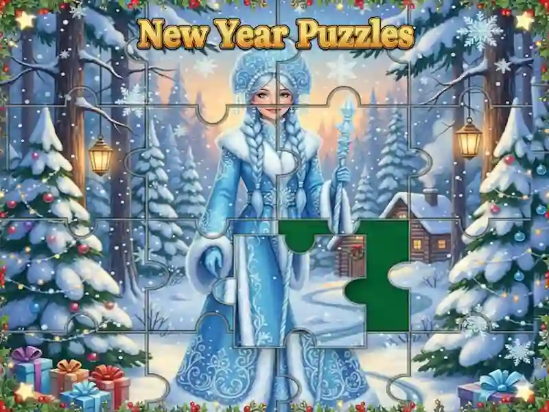 Gioco Puzzle di Capodanno in linea