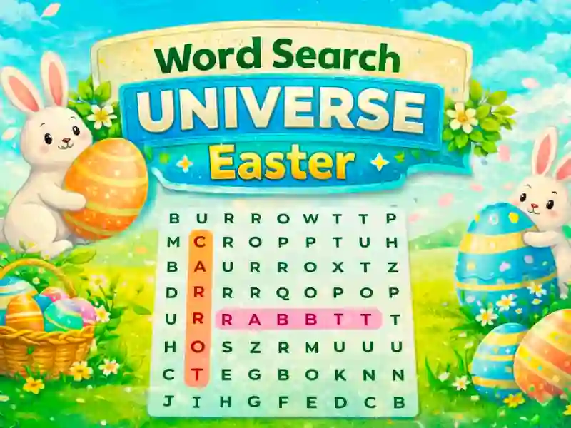 Gioco Word Search Universe Easter in linea