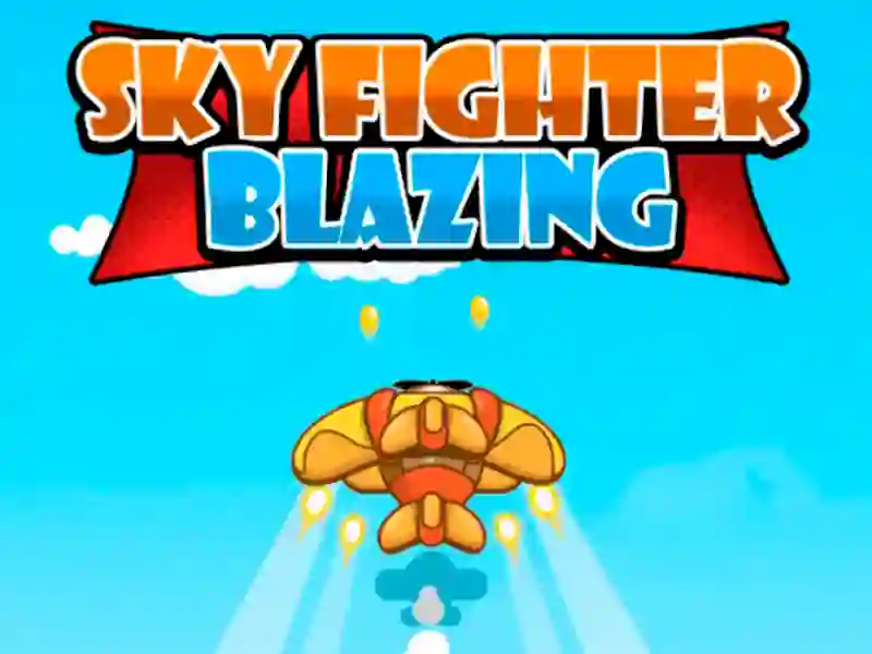 Gioco Sky Fighter fiammeggiante in linea