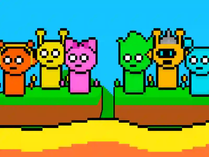 Gioco Sprunki Lava Escape 2 Player in linea Gioco Sprunki Lava Escape 2 Player in linea