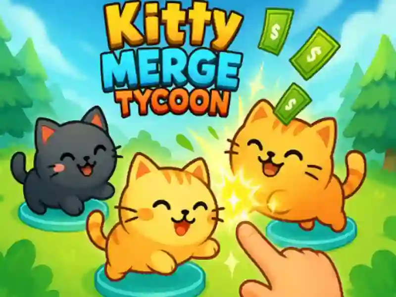 Gioco Kitty Merge Tycoon in linea