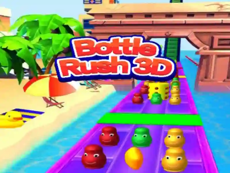 Gioco Corsa alla bottiglia 3D in linea Gioco Corsa alla bottiglia 3D in linea