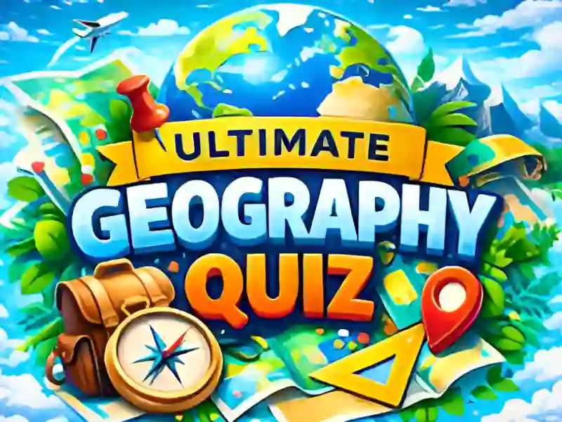 Gioco Quiz finale sulla geografia in linea