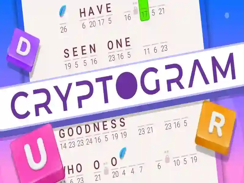 Gioco Cryptogram: Word Brain Puzzle in linea