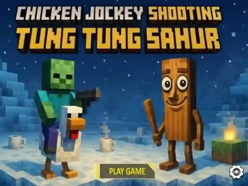 Gioco Fantino di pollo che spara a Tung Tung Sahur in linea