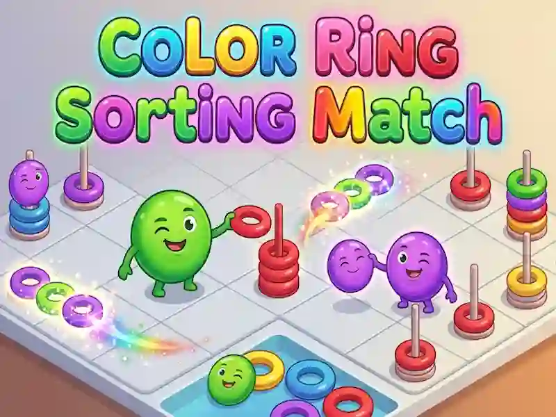 Gioco Color Ring Sorting Match in linea