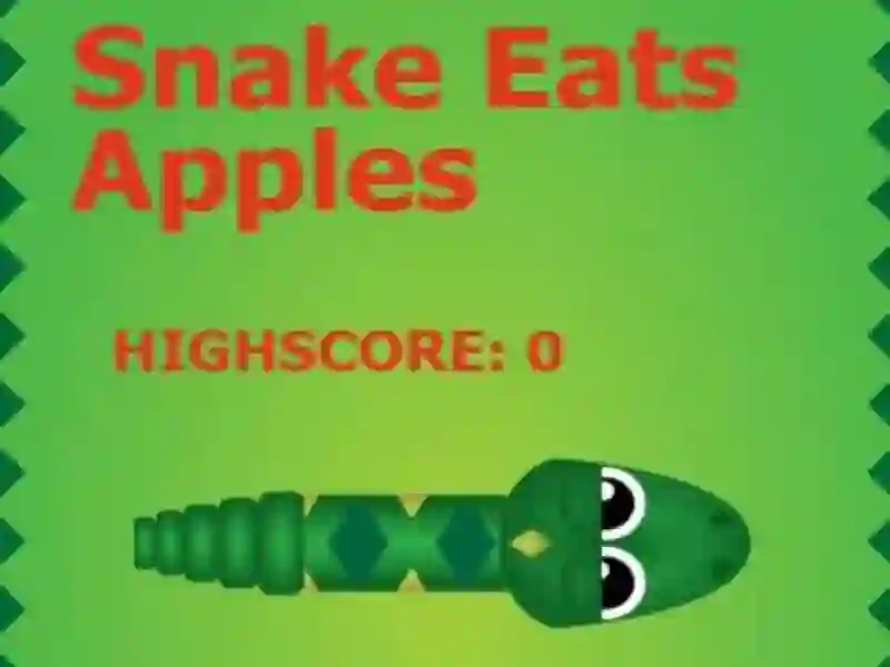 Gioco Il serpente mangia mele in linea Gioco Il serpente mangia mele in linea