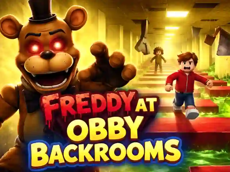 Gioco Freddy all'Obby Backrooms in linea