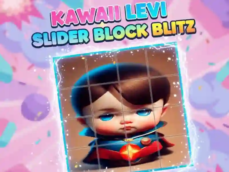 Gioco Kawaii Levi Slider Block Blitz in linea