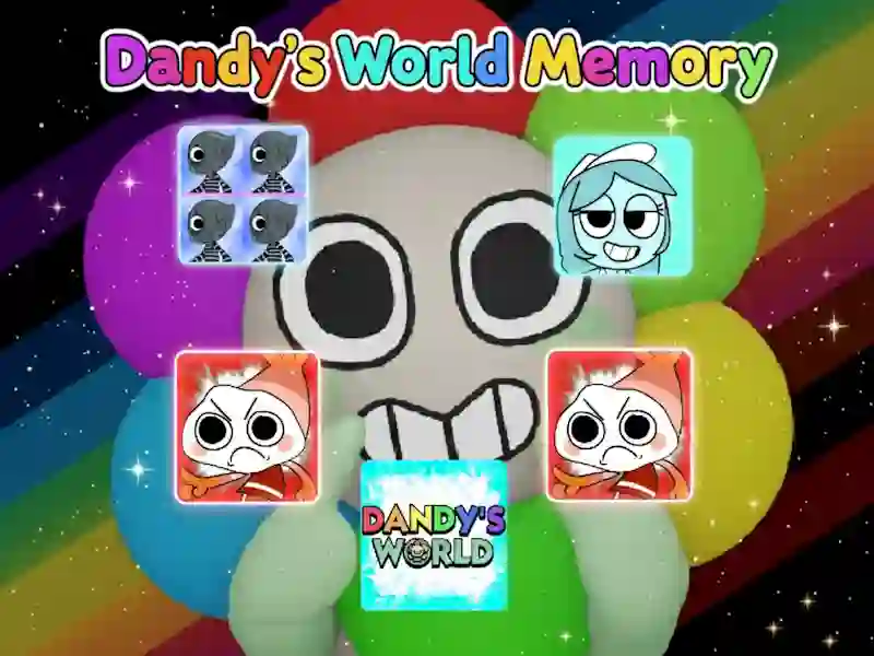 Gioco Memoria del mondo di Dandy in linea