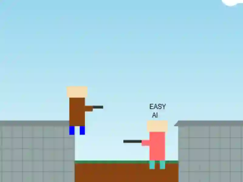 Gioco Snipersoni sul tetto Minecraft in linea