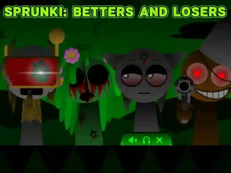 Gioco Sprunki: migliora e perde in linea