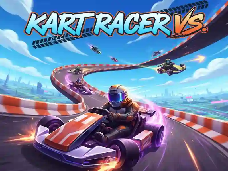 Gioco Kart Racer vs in linea