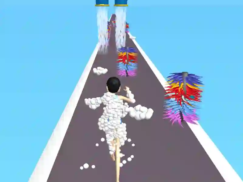 Gioco Correre in schiuma in linea