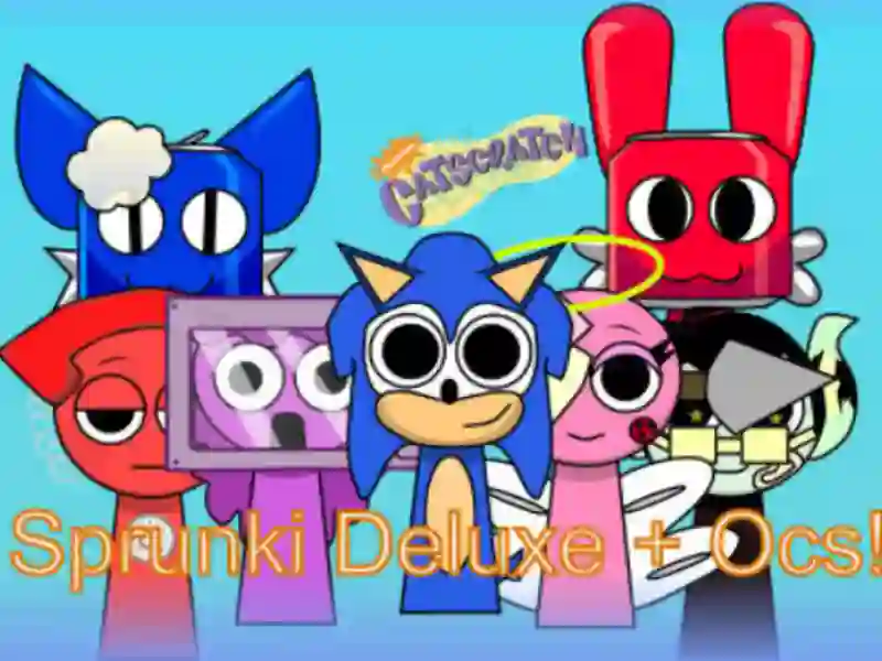 Gioco Sprunki Deluxe + Ocs! in linea