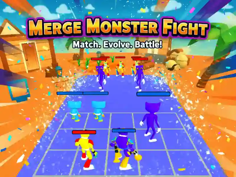 Gioco Unisci Monster Fight in linea
