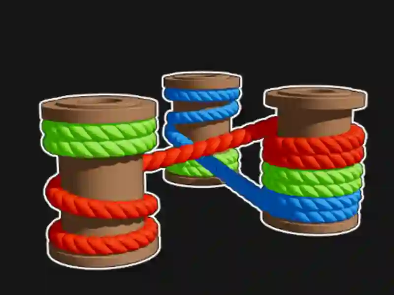 Gioco Ordinamento della corda in linea