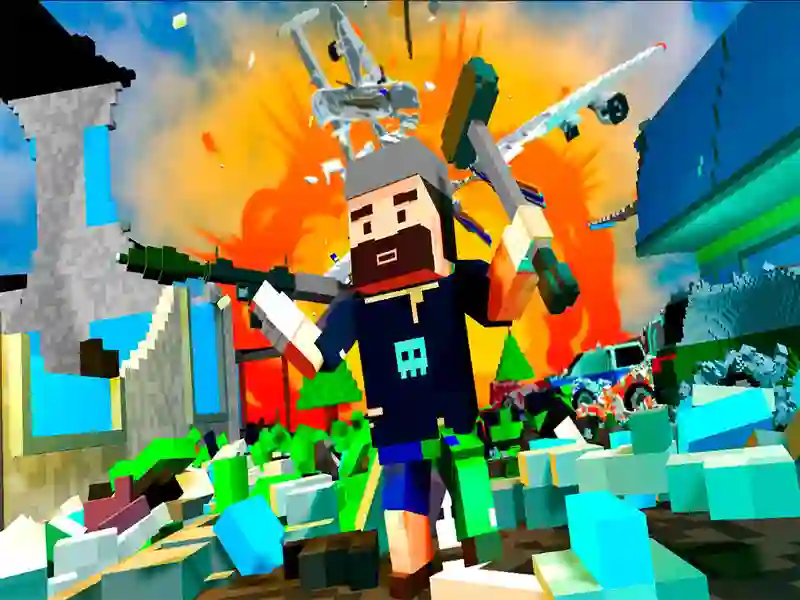 Gioco Sandbox di distruzione dello smontaggio in linea