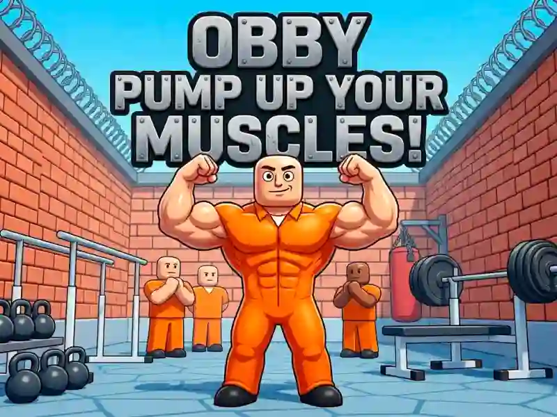 Gioco Obby Pump Up Your Muscles! in linea