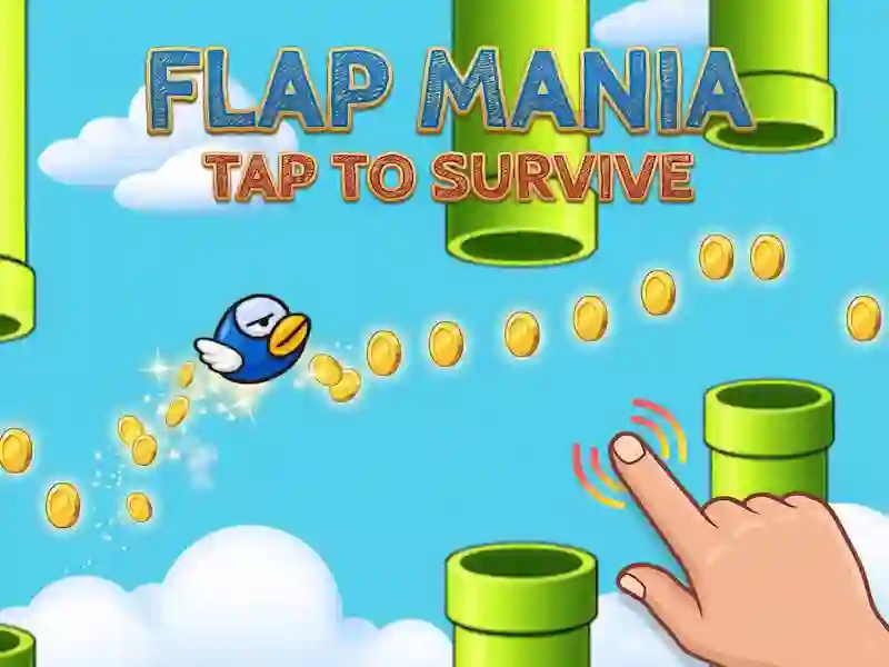 Gioco Flap Mania Tocca per sopravvivere in linea