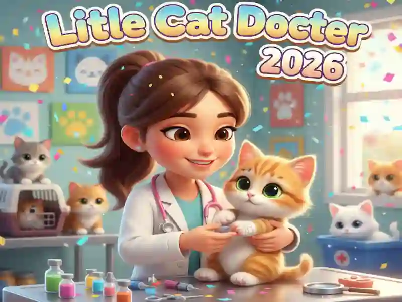 Gioco Little Cat Doctor in linea