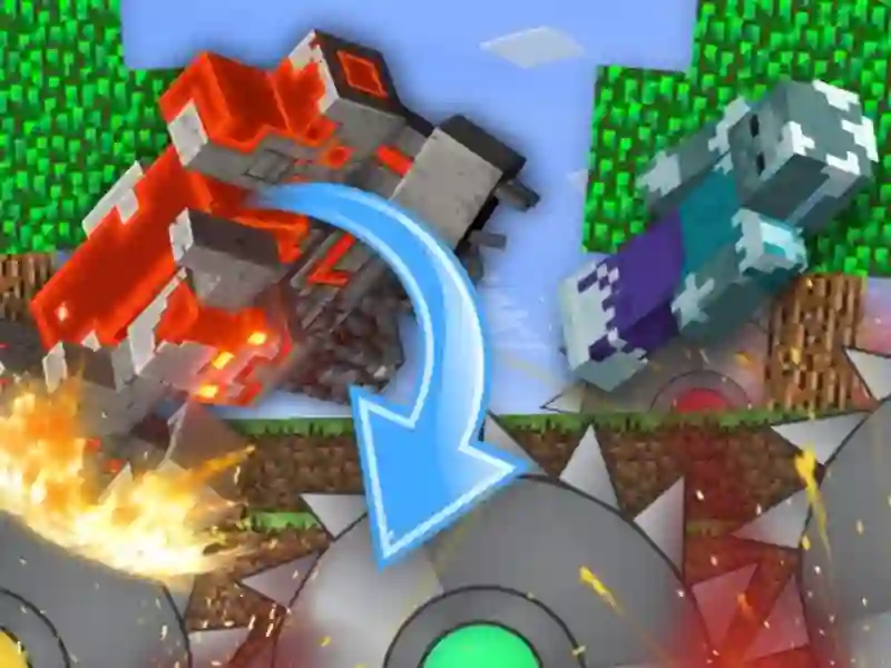 Gioco I mob coltivano in mineblock! in linea