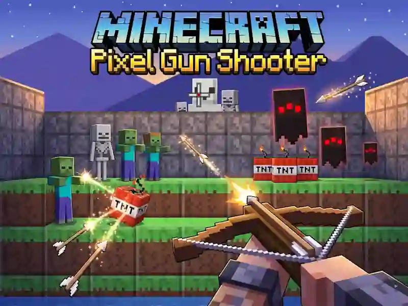 Gioco Minecraft Pixel Gun Shooter in linea
