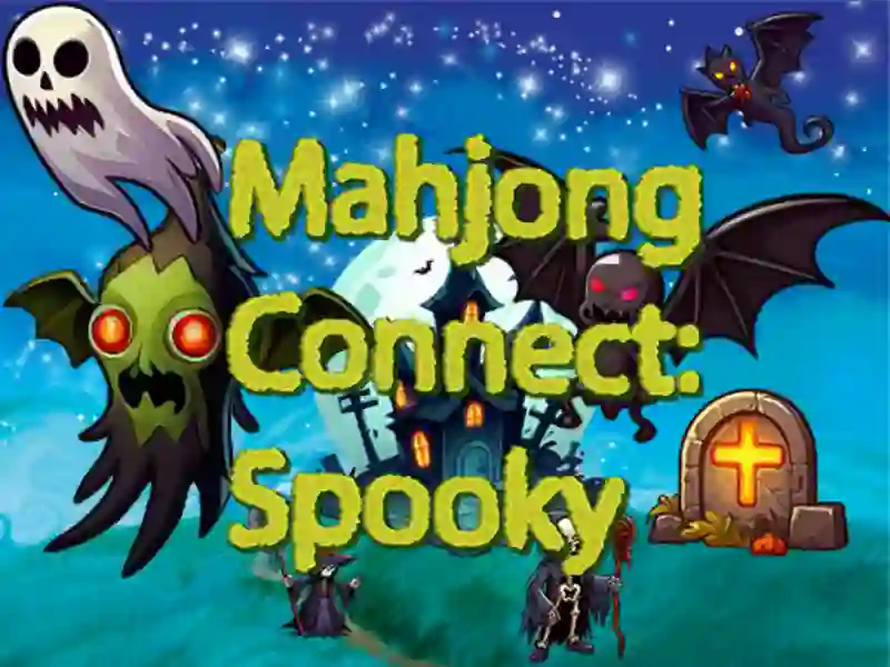 Gioco Mahjong Connect Spooky in linea