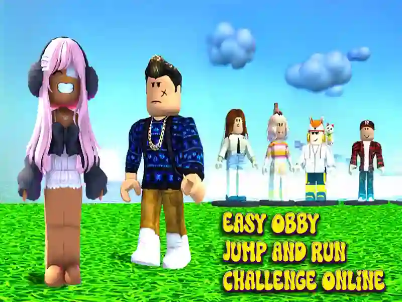 Gioco Easy Obby Jump and Run Challenge online in linea