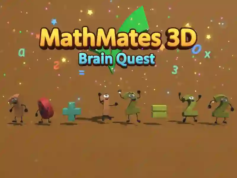 Gioco MathMates 3D: Ricerca del cervello in linea