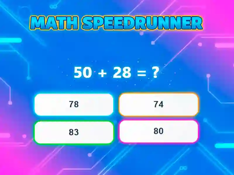 Gioco Math Speedrunner in linea