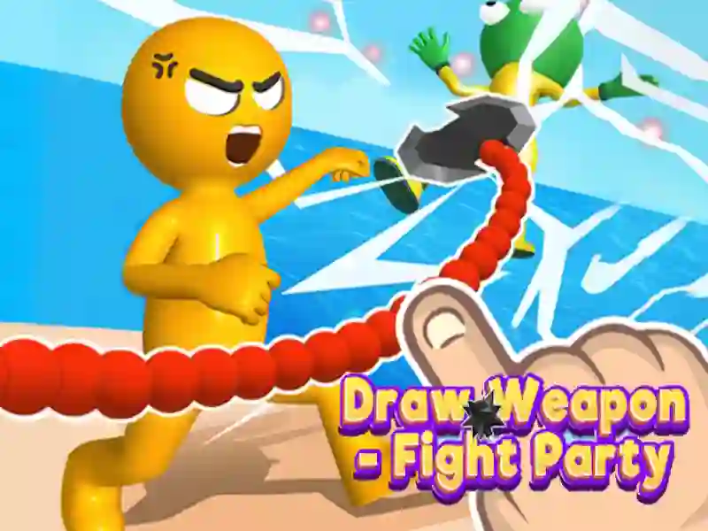 Gioco Disegna Weapon Fight Party in linea