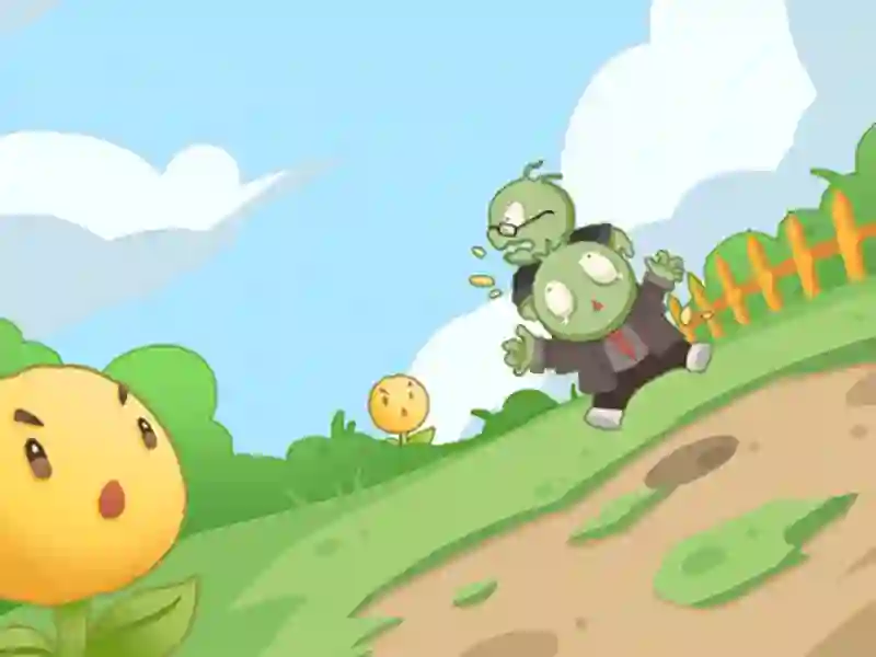 Gioco Fiori vs zombi in linea