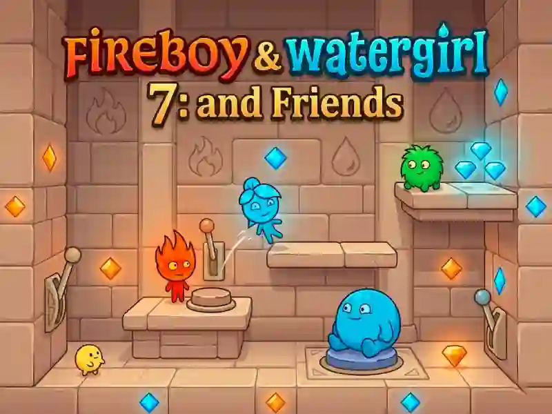 Gioco Fireboy & Watergirl 7: and Friends in linea