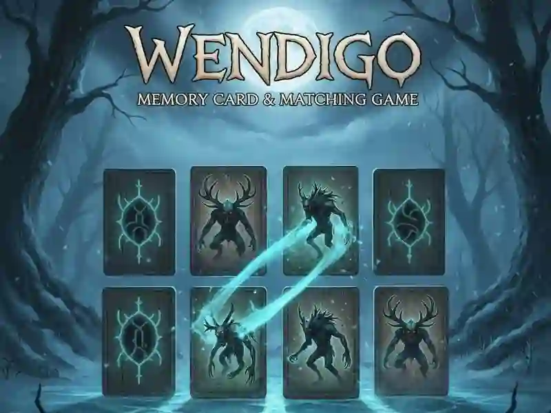Gioco Scheda di memoria Wendigo e gioco di abbinamento in linea