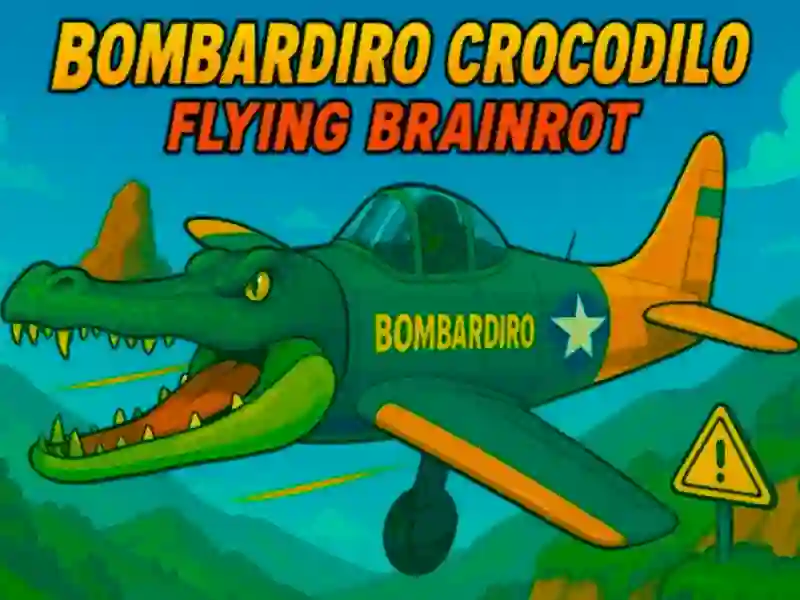 Gioco Bombardiro Crocodilo Flying Brainrot in linea