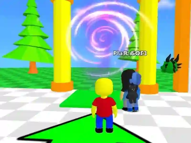 Gioco Roblox: Il pavimento è LAVA Challenge in linea