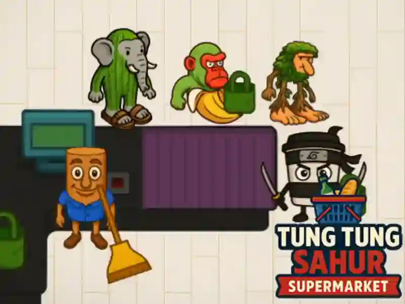 Gioco Supermercato Tung Tung Sahur in linea