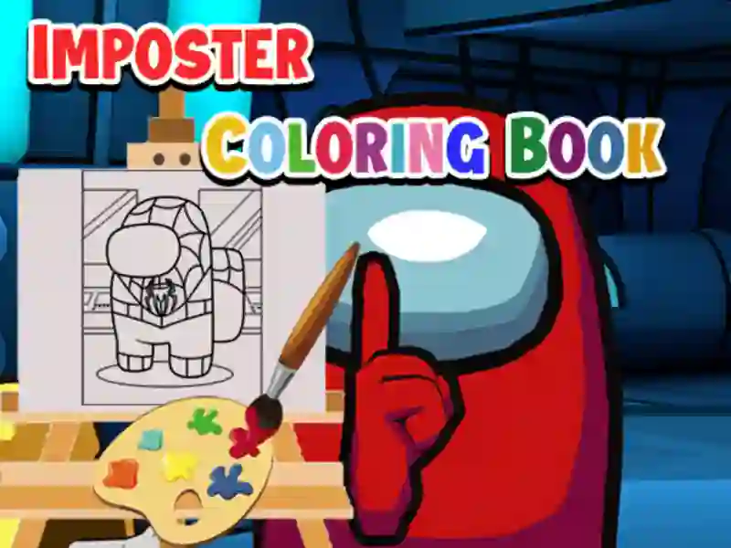 Gioco Libro da colorare di imposter in linea