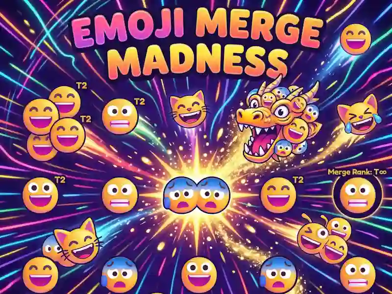 Gioco Emoji Merge Madness in linea