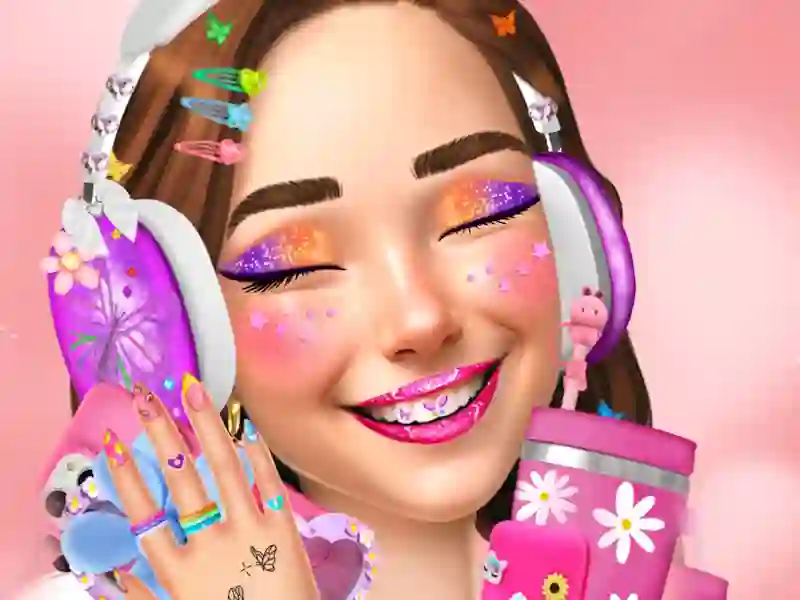 Gioco Estetica di ragazza bella in linea