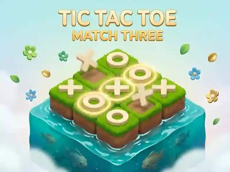 Gioco Tic Tac Toe: abbinamento tre in linea
