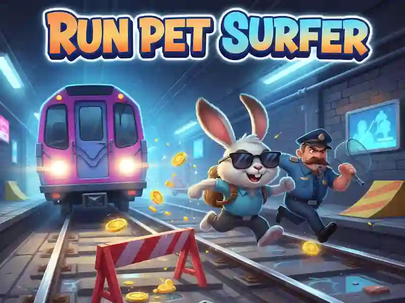 Gioco Esegui Pet Surfer in linea