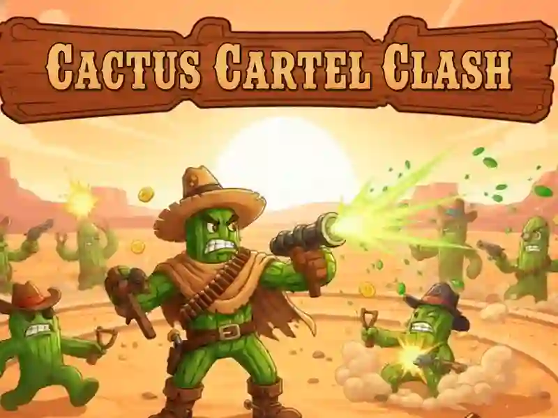 Gioco Scontro nel cartello dei cactus in linea