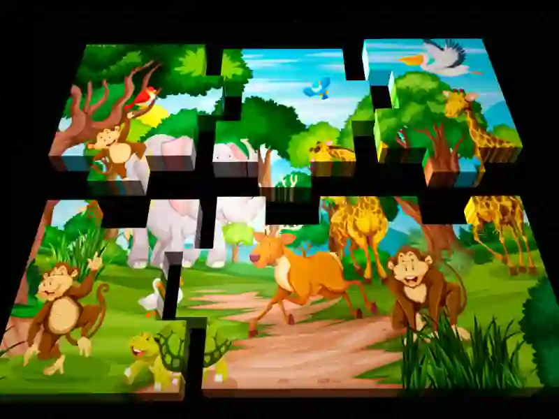 Gioco Puzzle 3D in linea