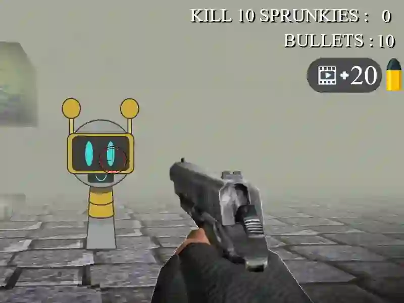 Gioco Sprunki 3D Shooter in linea